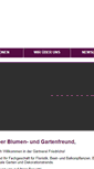 Mobile Screenshot of gaertnerei-friedrichs.de
